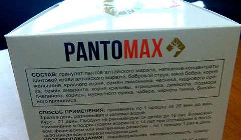Фото состава препарата Пантомакс